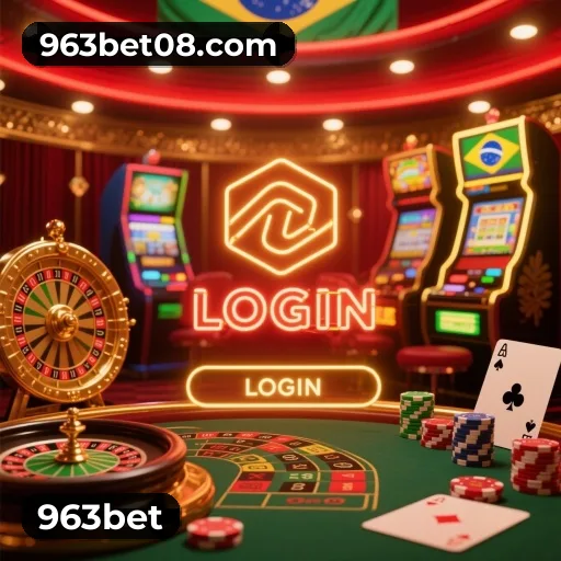 App 963bet para iOS e Android — interface mobile, login biométrico e PIX integrado