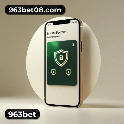 App 963bet para iOS e Android — interface mobile, login biométrico e PIX integrado